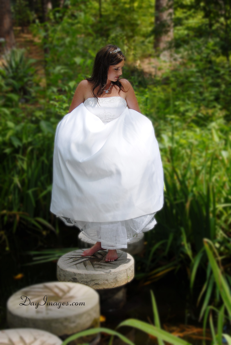 Duke Gardens Bridal Portrait